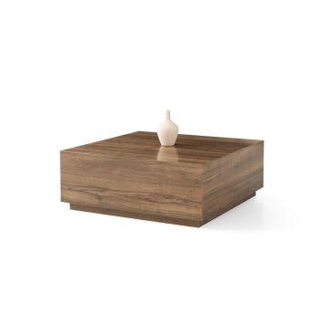 Masuta de cafea, Hanah Home, Lizbon, 90x35.5x90 cm, PAL, Maro