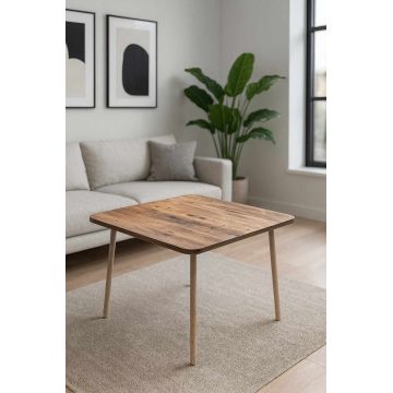 Masuta de cafea, Hanah Home, Peka-249, 60x47x60 cm, PAL, Pin