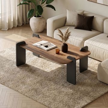 Masuta de cafea, Hanah Home, Renard, 120x35x60 cm, PAL, Pin Atlantic / Antracit