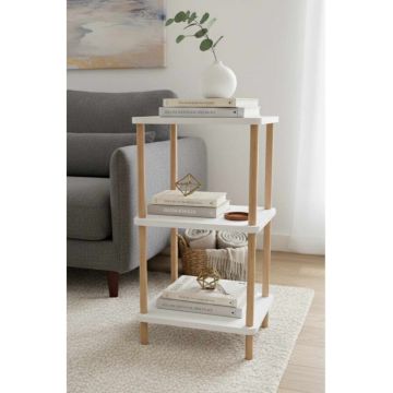Masuta, Hanah Home, Pk259, 40x75x30 cm, PAL, Alb