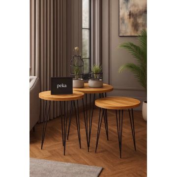 Masute (3 Pieces), Hanah Home, Peka252, PAL, Pin