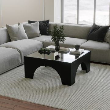 Mobilier Seine, 80x35 cm - BlacknTransparent