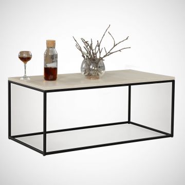 Măsuță de cafea Cosco, Diverse culori, 95x55x43 cm - Stejar