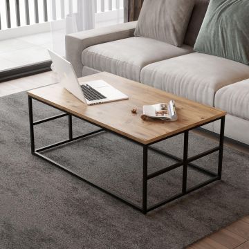 Masuta de cafea Barrie, Stejar, 100 x 40 x 60 cm - Stejar