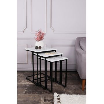 MASUTA DE CAFEA Ce Metal Zigo Table, Nuc, 46x49x41 cm - arsiv4