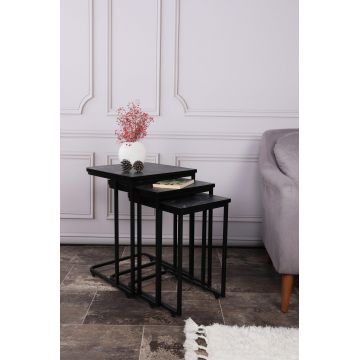 MASUTA DE CAFEA Ce Metal Zigo Table, Nuc, 46x49x41 cm - arsiv6