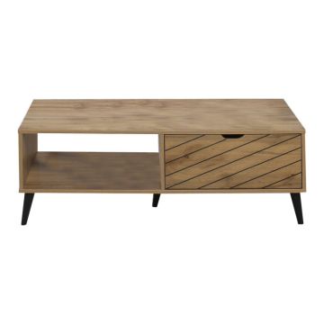 Masuta de cafea Thelma, Sonoma, 120x60x41 cm - Stejar