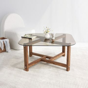 Masuta de cafea Zen - Oak, Stejar, 80x40x80 cm - Stejar