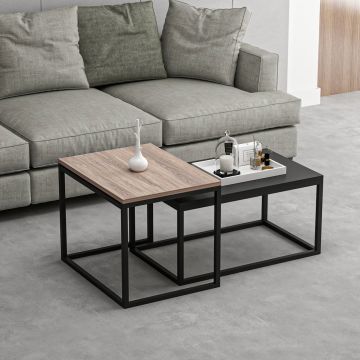Mobilier Leka 72x37 - Negru