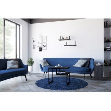 Masuta de cafea, Asse Home, Wengen, 60x52x40 cm, Antracit